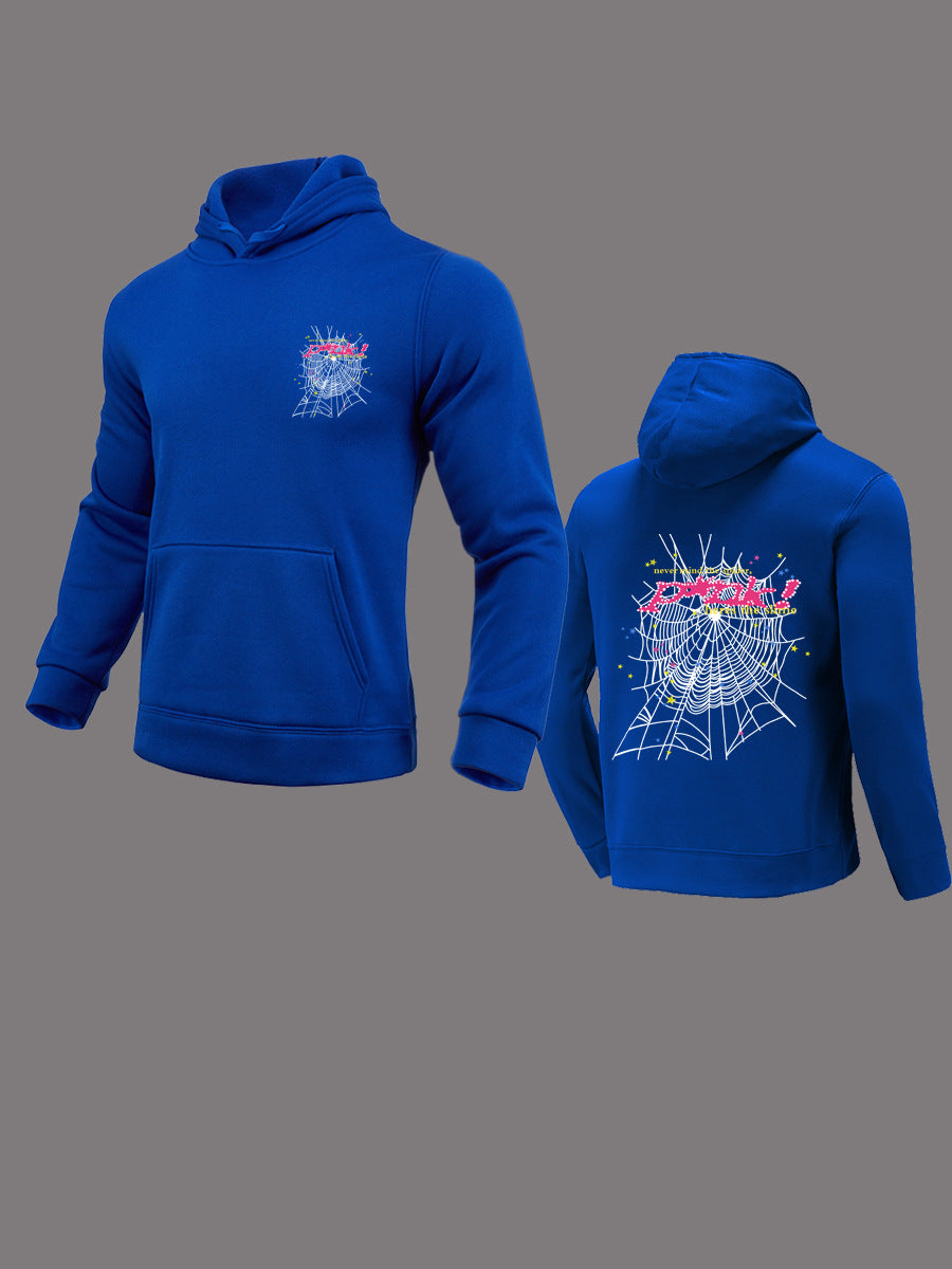 Herren lässiger Kapuzenpullover mit innovativem Grafikdesign Stalluxe