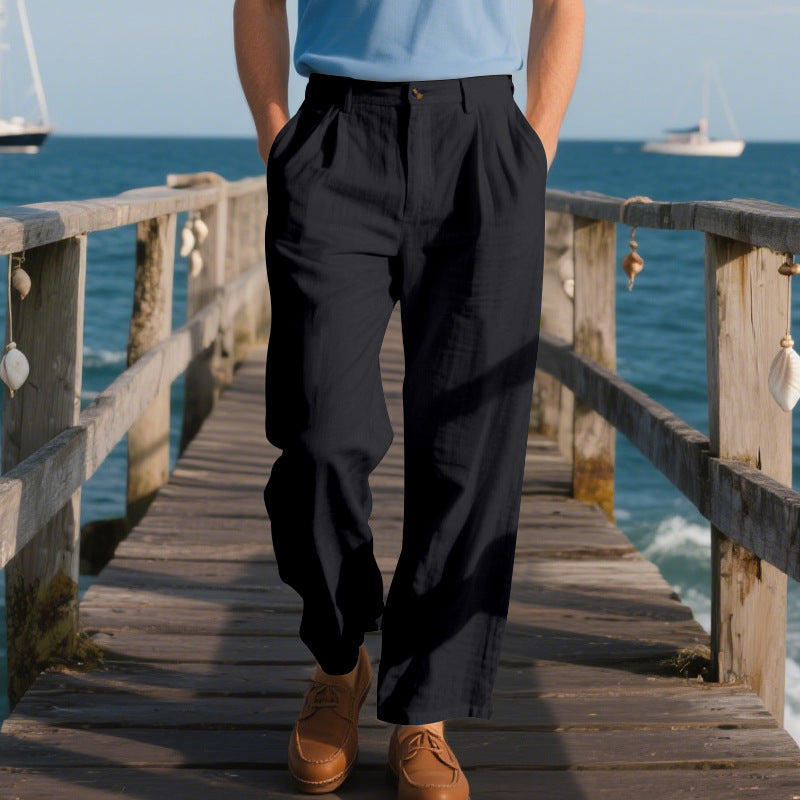 Herren Hochwertige Sommerhose Stalluxe
