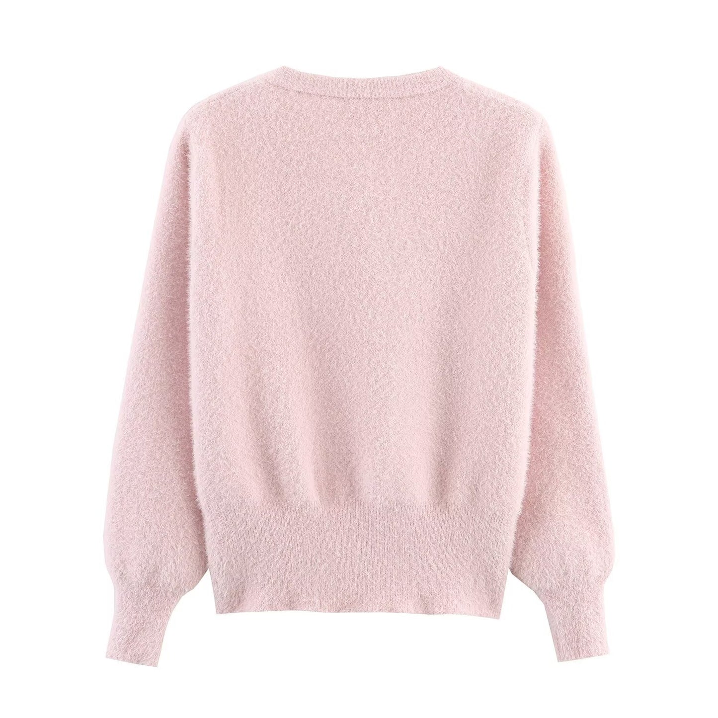 Damen Kuschelige Strickjacke mit stilvollen Blumendetails Stalluxe