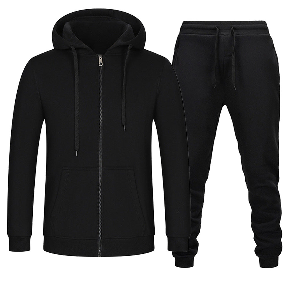 Damen Sportliches Kapuzenjacken- und Jogginghosen-Set mit funktionalen Taschen Stalluxe