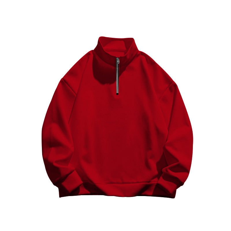 Damen Sweatshirt mit Stehkragen und Reißverschluss Stalluxe
