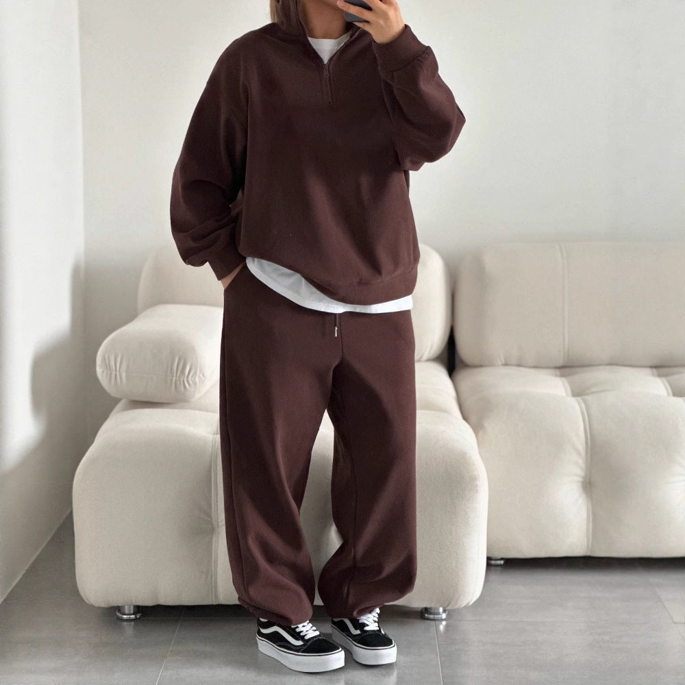 Damen lässiger Hoodie und Jogginghose Stalluxe