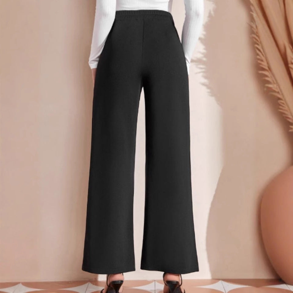 Damen Hochtaillierte Palazzo-Hosen Stalluxe