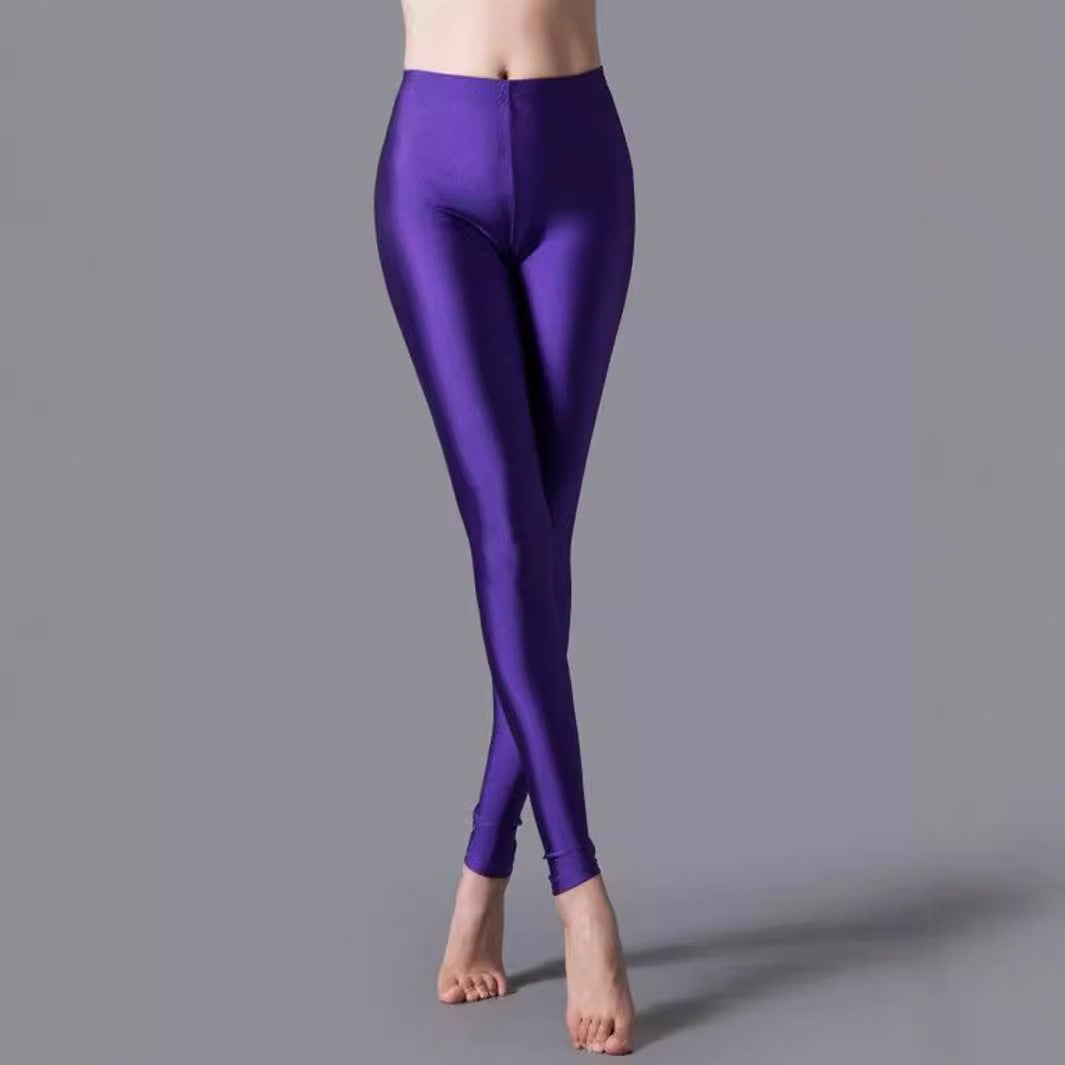 Damen Hochwertige Shiny Leggings mit hohem Bund und perfekter Passform Stalluxe