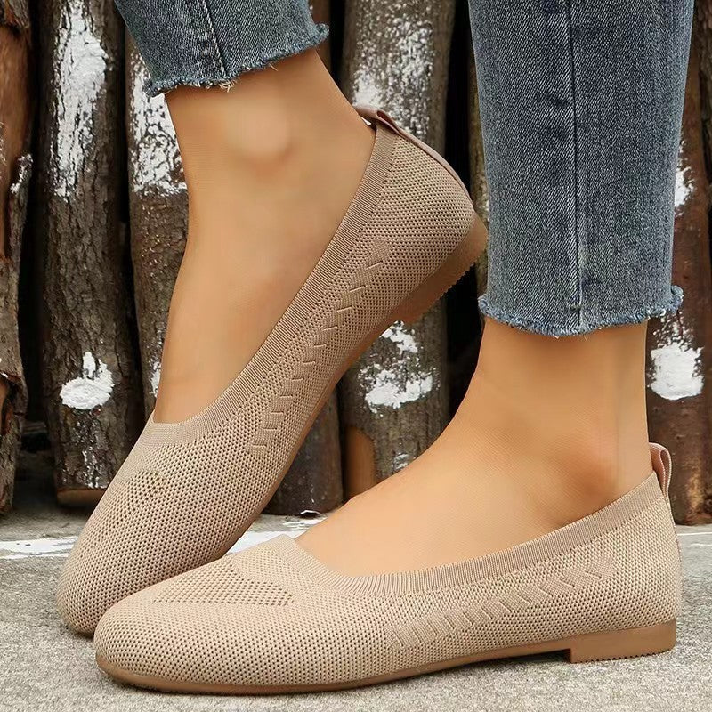 Damen Ballerinas mit atmungsaktivem Obermaterial Stalluxe