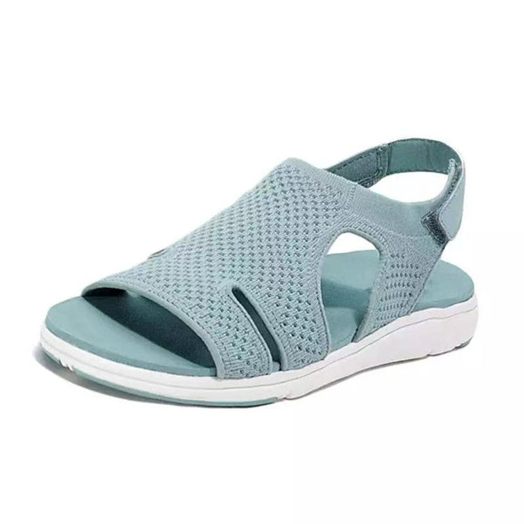 Damen Freizeitsandalen mit atmungsaktiver Netzstruktur Stalluxe