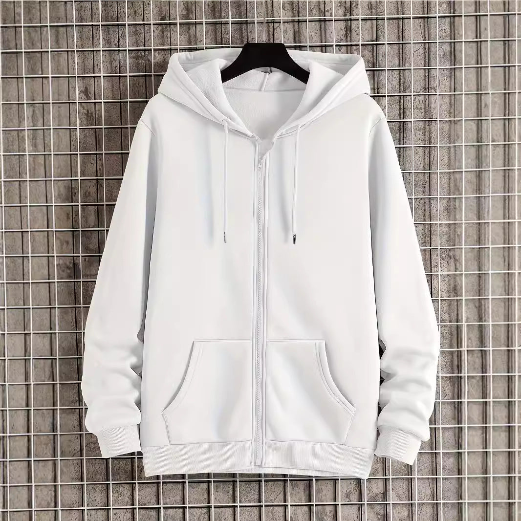 Damen bequeme Kapuzenjacke mit durchgehendem Reißverschluss und geräumigen Taschen Stalluxe