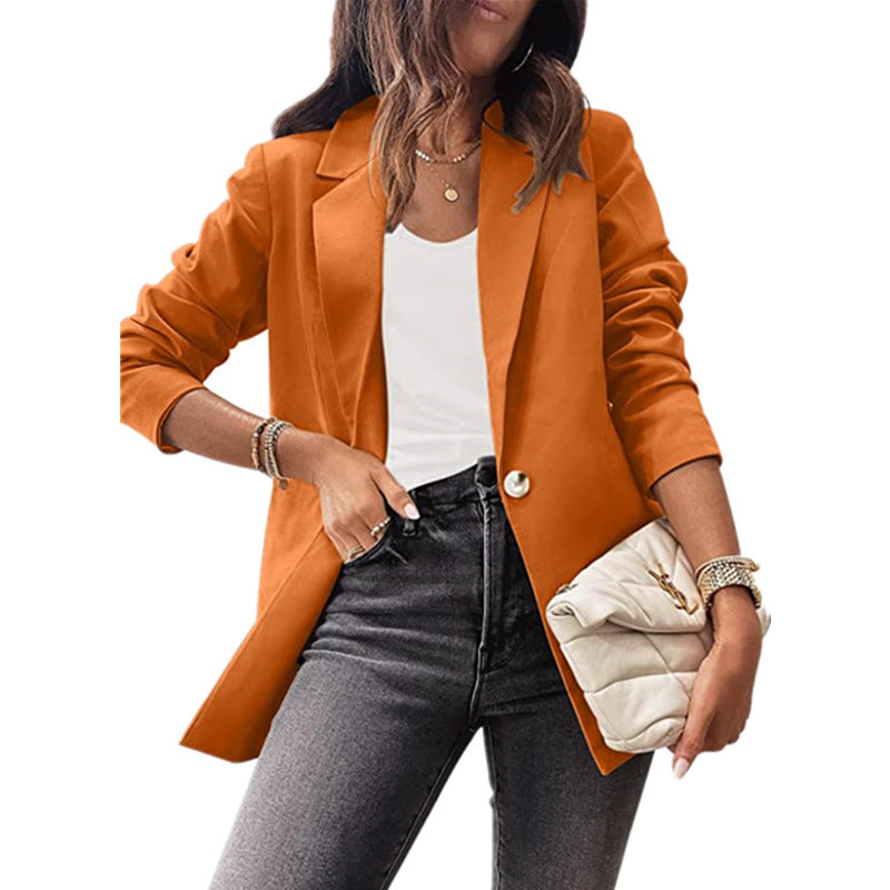 Damen Eleganter Blazer mit außergewöhnlichem Schnitt und praktischen Taschen Stalluxe