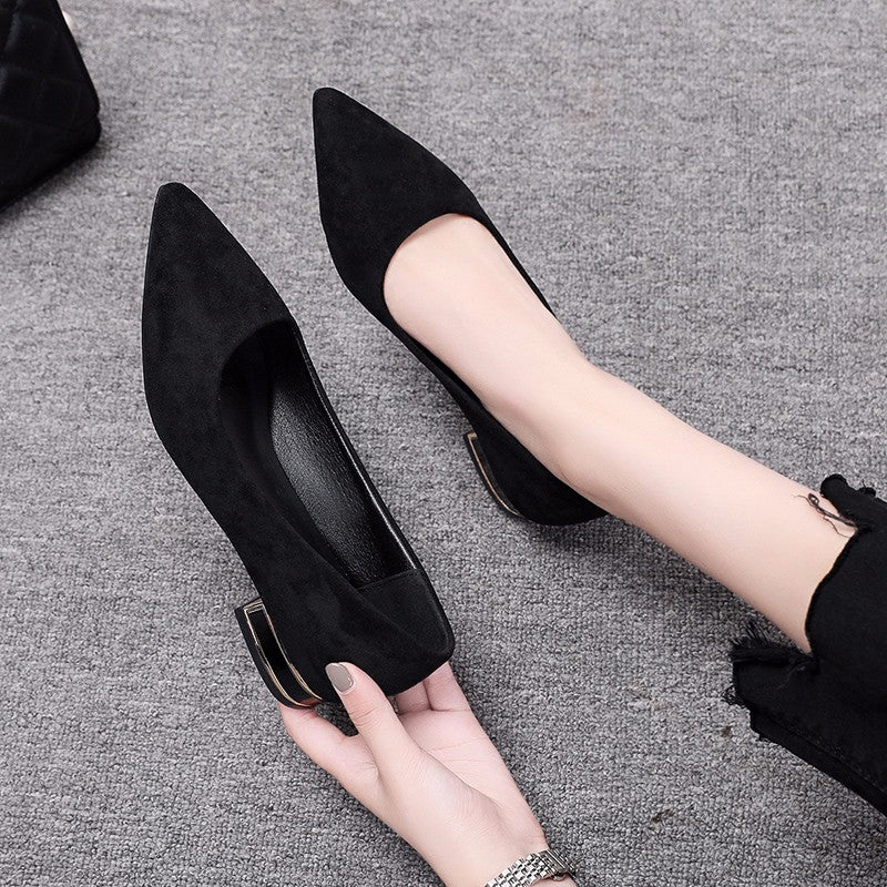 Damen elegante Pumps mit komfortablem Blockabsatz Stalluxe