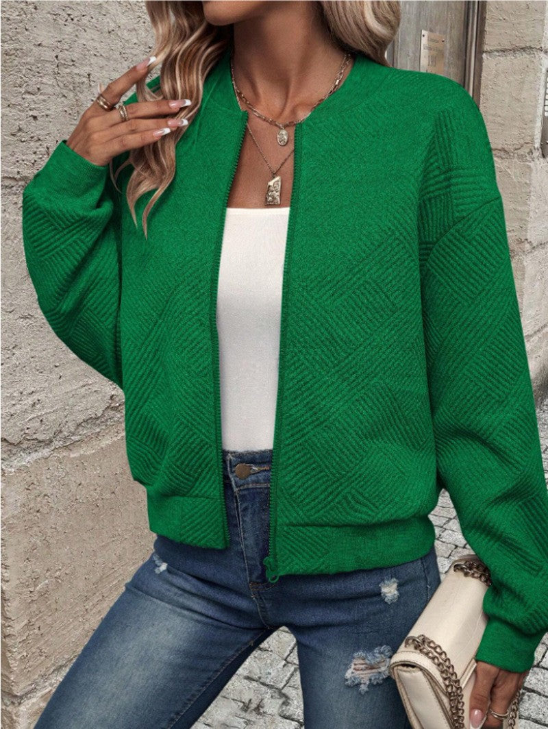 Damen lässige Steppjacke mit strukturiertem Design Stalluxe