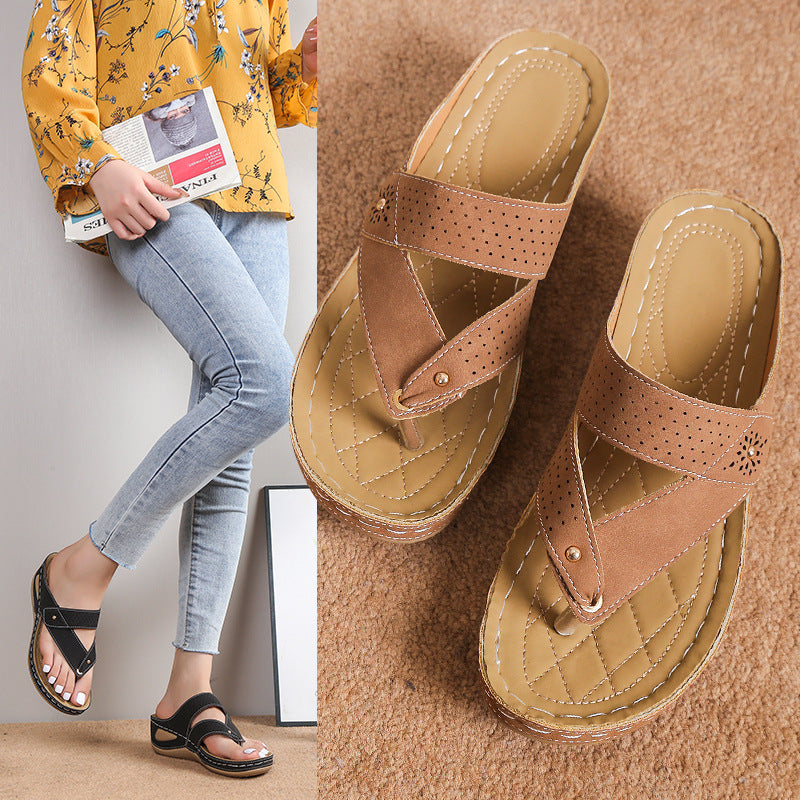 Damen Komfortable Riemchen-Sandalen mit atmungsaktiven Obermaterial Stalluxe