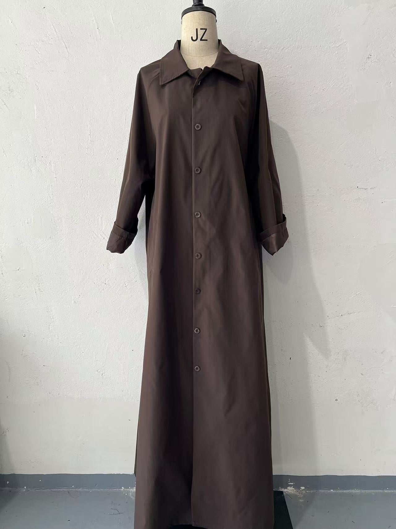 Damen modisches Hemdkleid mit Langarm und eleganter Passform Stalluxe