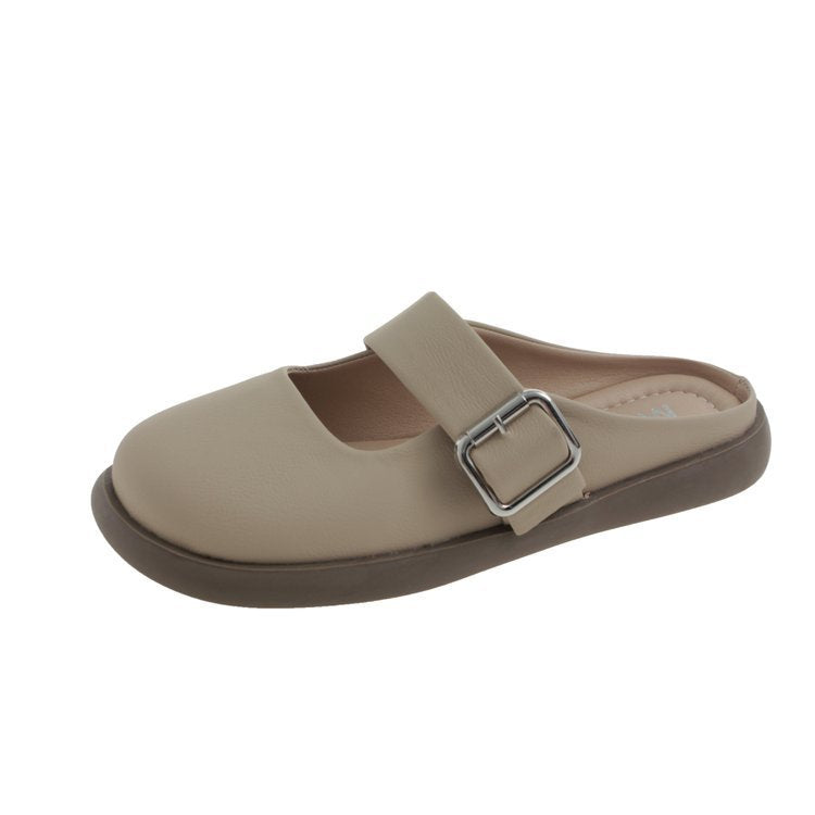 Damen Komfortable Mules mit verstellbarem Riemen und anatomischem Fußbett Stalluxe