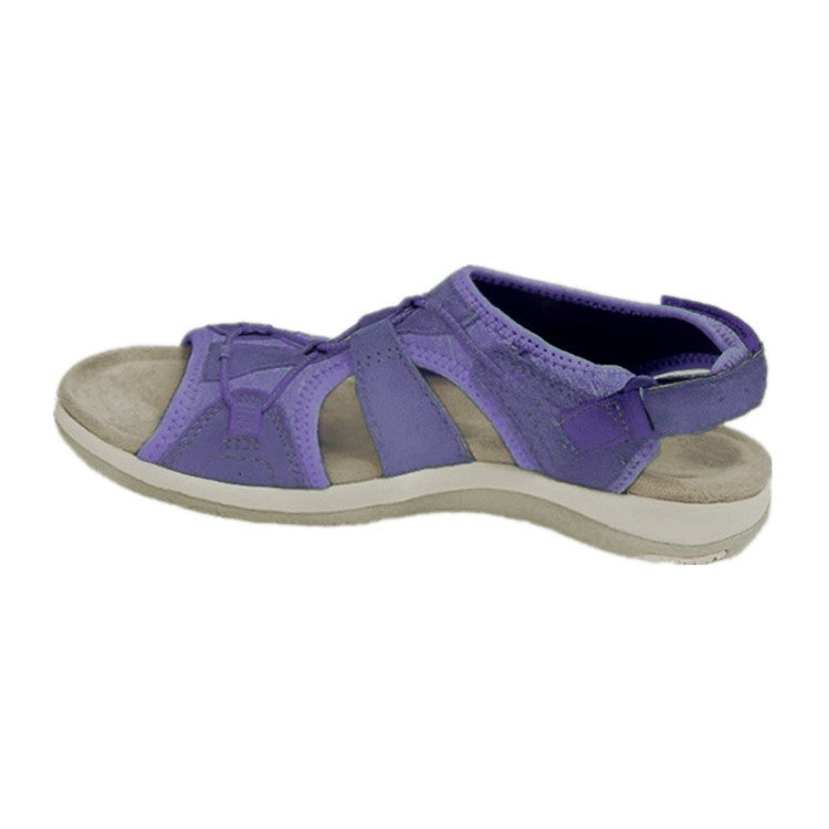 Damen Komfortable Sandalen mit verstellbarem Riemendesign und atmungsaktiver Sohle Stalluxe