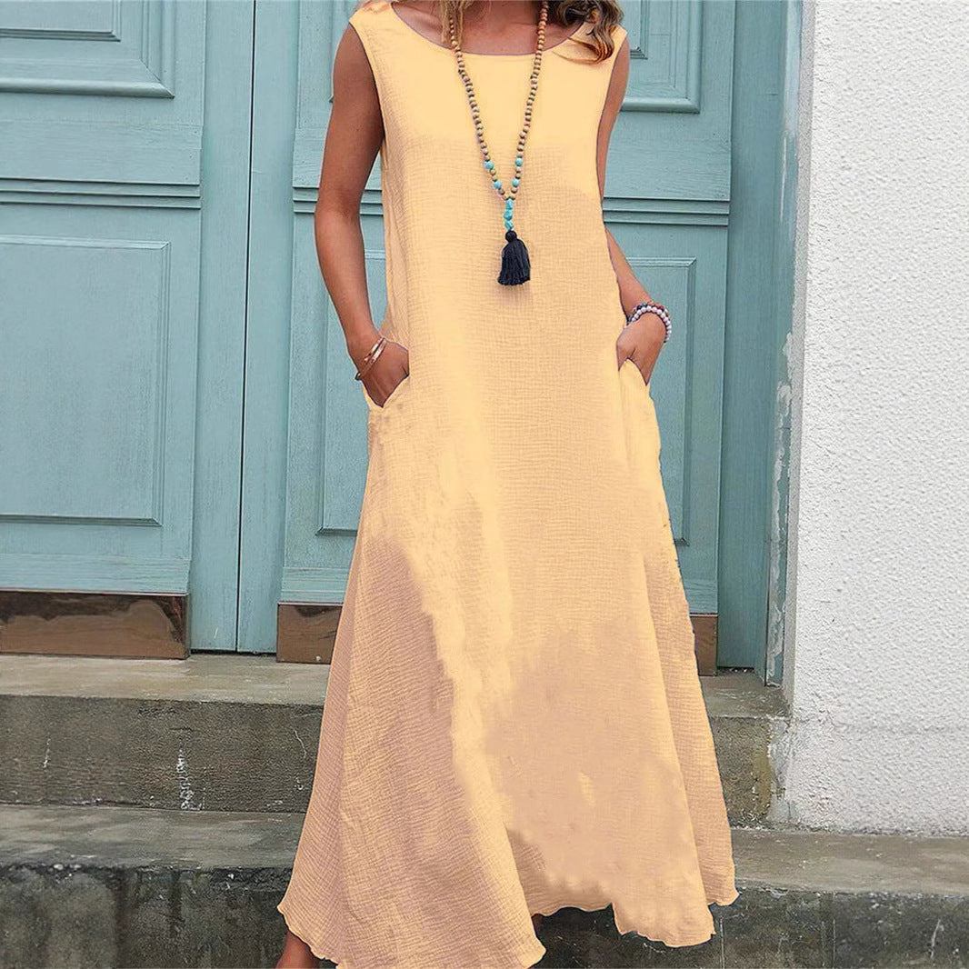 Damen Maxi-Kleid Stalluxe