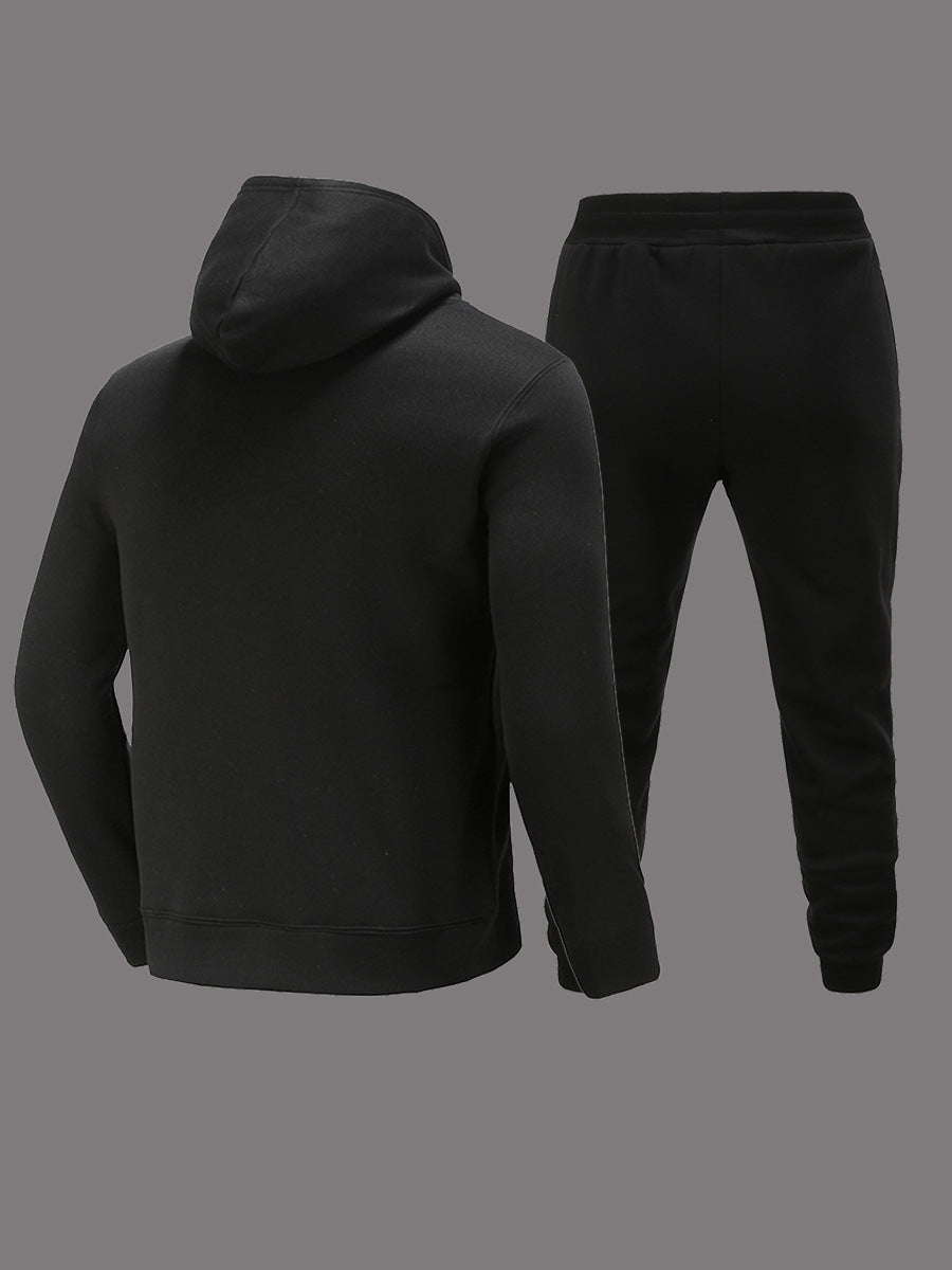 Damen Hoodie und Jogginghose Set mit künstlerischem Grafikdruck Stalluxe