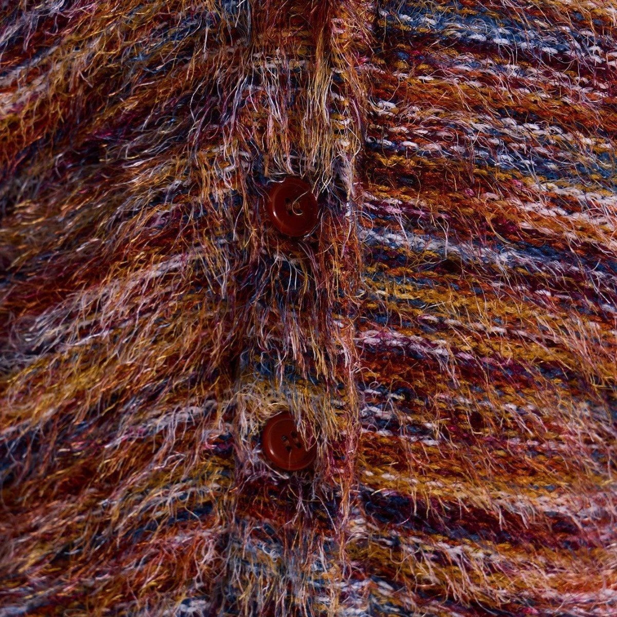 Damen lässiger Cardigan aus Flauschigem Strukturgewebe Stalluxe