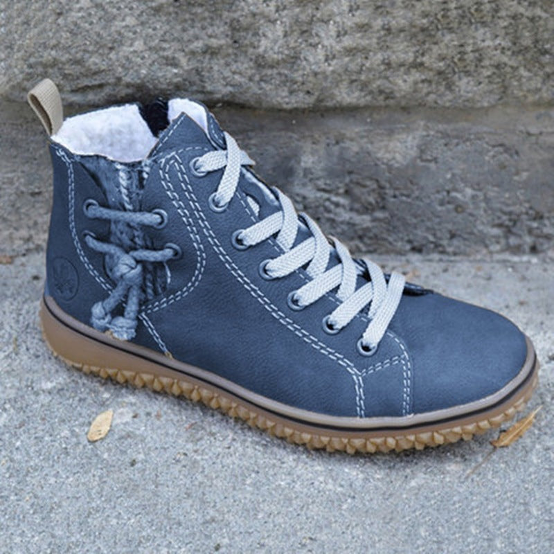 Damen Komfortable und modische Stiefel im urbanen Look mit weich gefüttertem Innenfutter Stalluxe