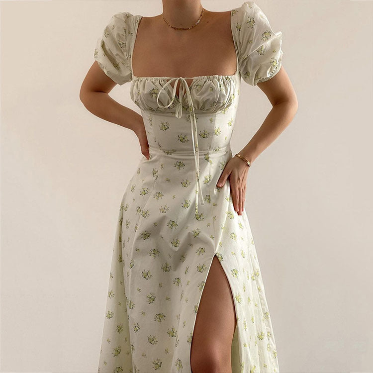 Damen Blumenkleid Stalluxe