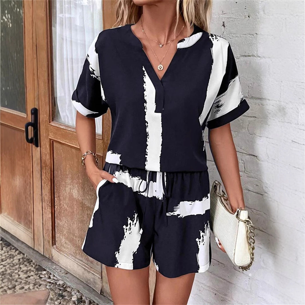 Damen Freizeit Kurzarm Overall Set Stalluxe