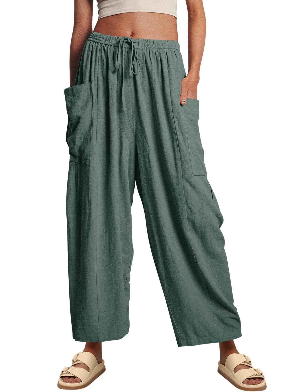 Women's Stylish Relaxed Fit Cargo Pants Stalluxe