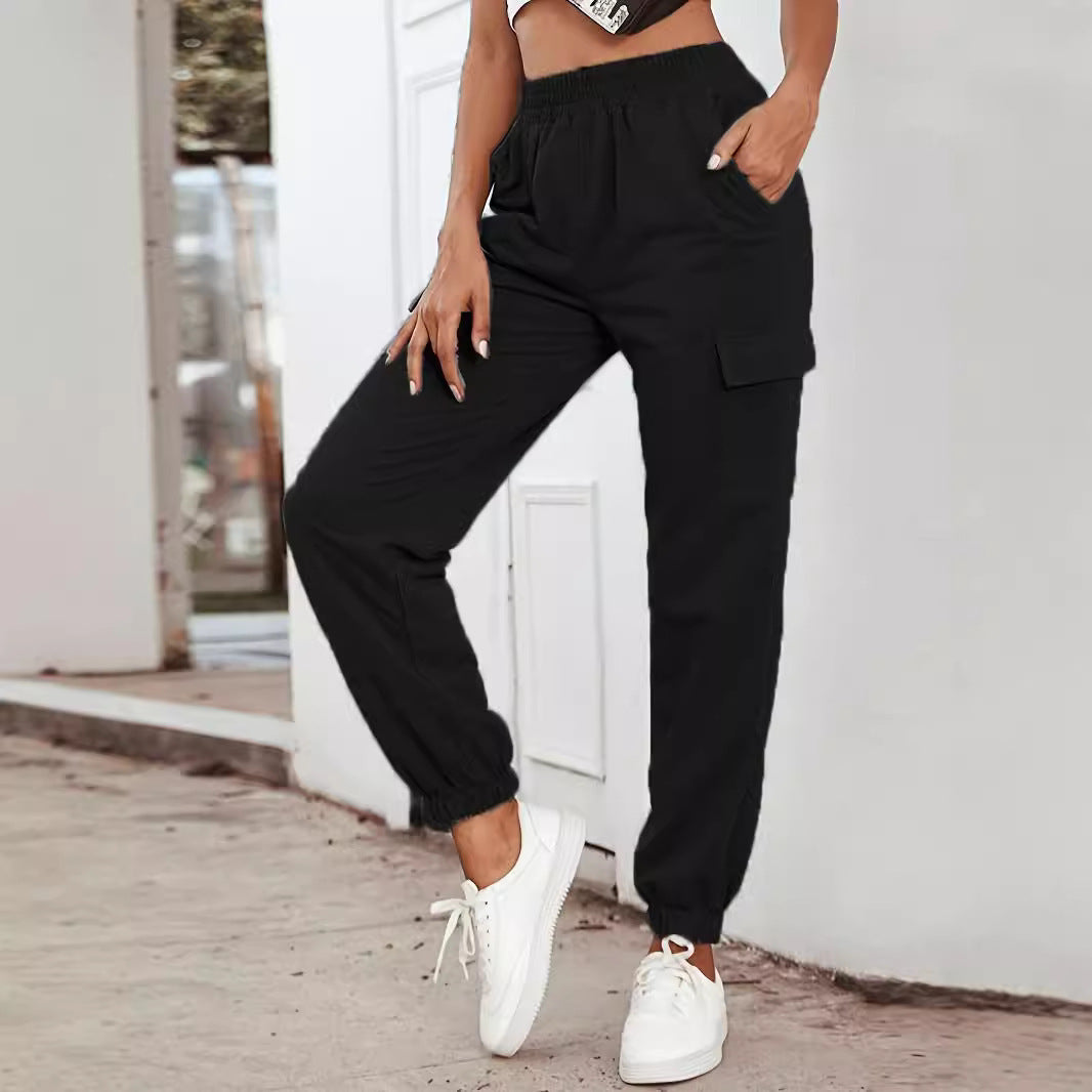 Frauen Cargo Stil Jogginghose Stalluxe