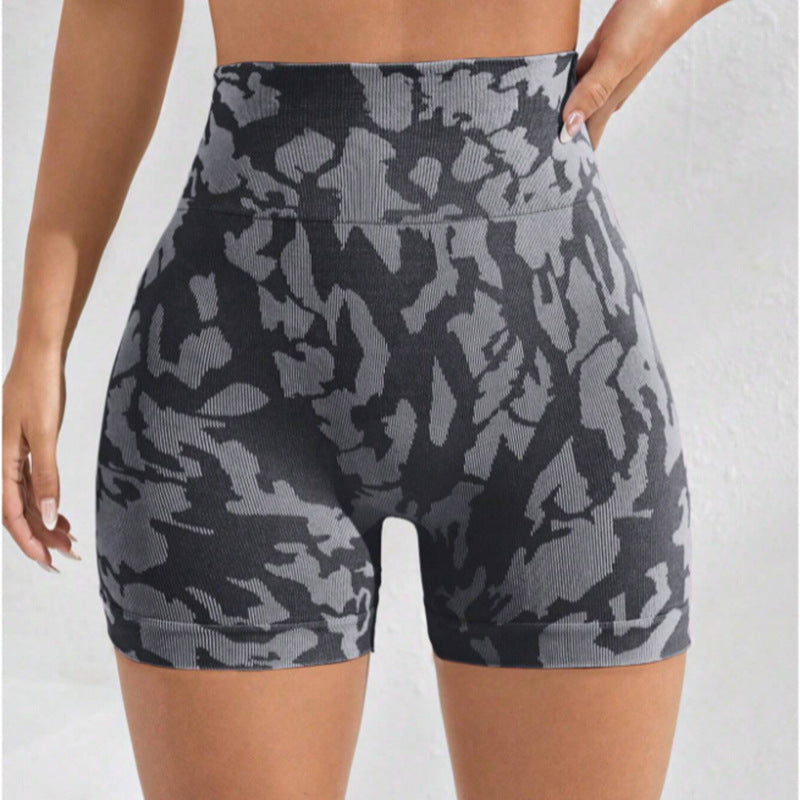 Damen Sportliche Ripp-Shorts mit hohem Bund und optimierter Passform Stalluxe