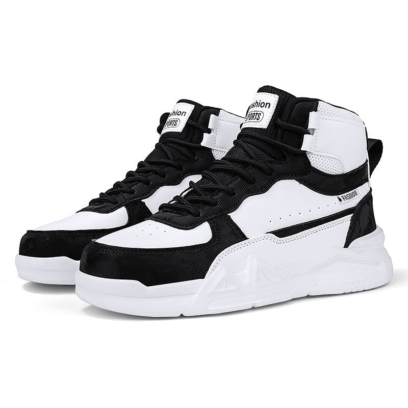 Damen Sportliche High-Top Sneakers mit modischem Farbenspiel Stalluxe