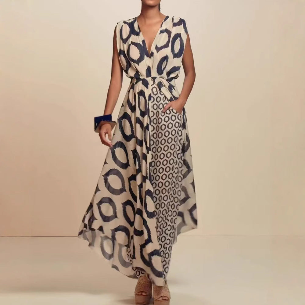 Damen Jumpsuit mit modischem Print Stalluxe