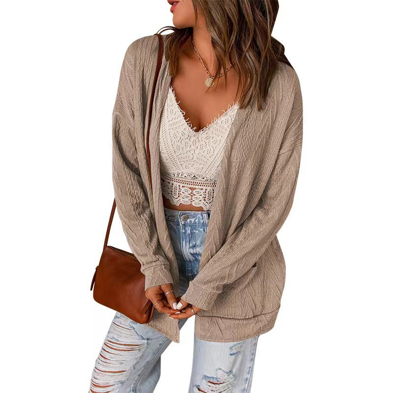 Damen lässige Long Cardigan Stalluxe