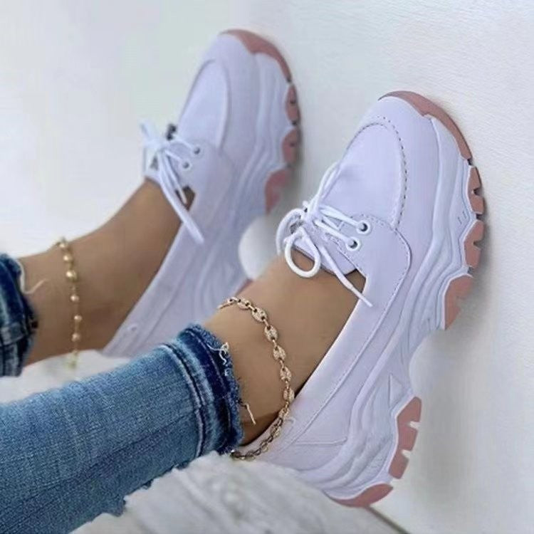 Damen Komfortable und modische Sneaker mit dämpfender Sohle Stalluxe