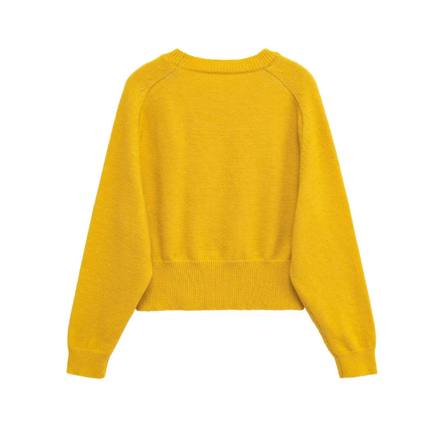 Damen Modischer cropped Pullover aus weichem Strickmaterial Stalluxe