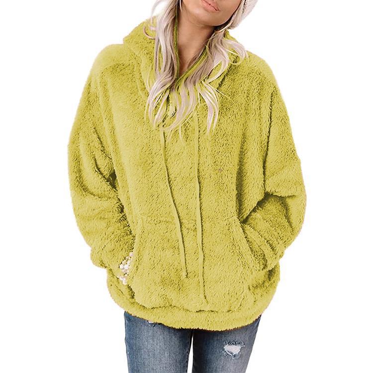 Women's Plush Fleece Pullover Hoodie Stalluxe