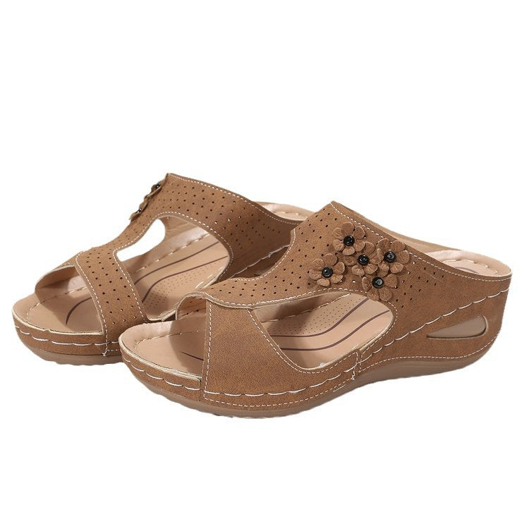 Damen Bequeme und stilvolle Sandalen mit offenem Zehenbereich Stalluxe