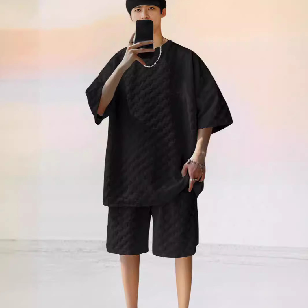 Damen Lässiges Zweiteiler-Set mit strukturiertem Design Stalluxe