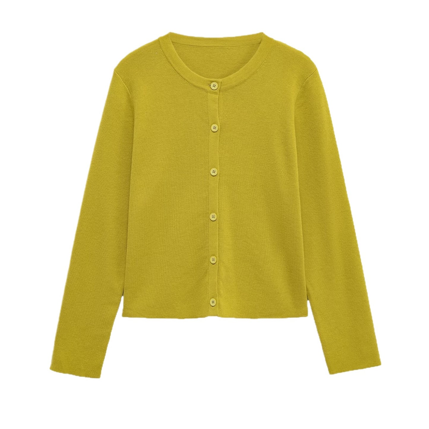 Damen Strickjacke mit Knopfleiste und femininer Passform Stalluxe