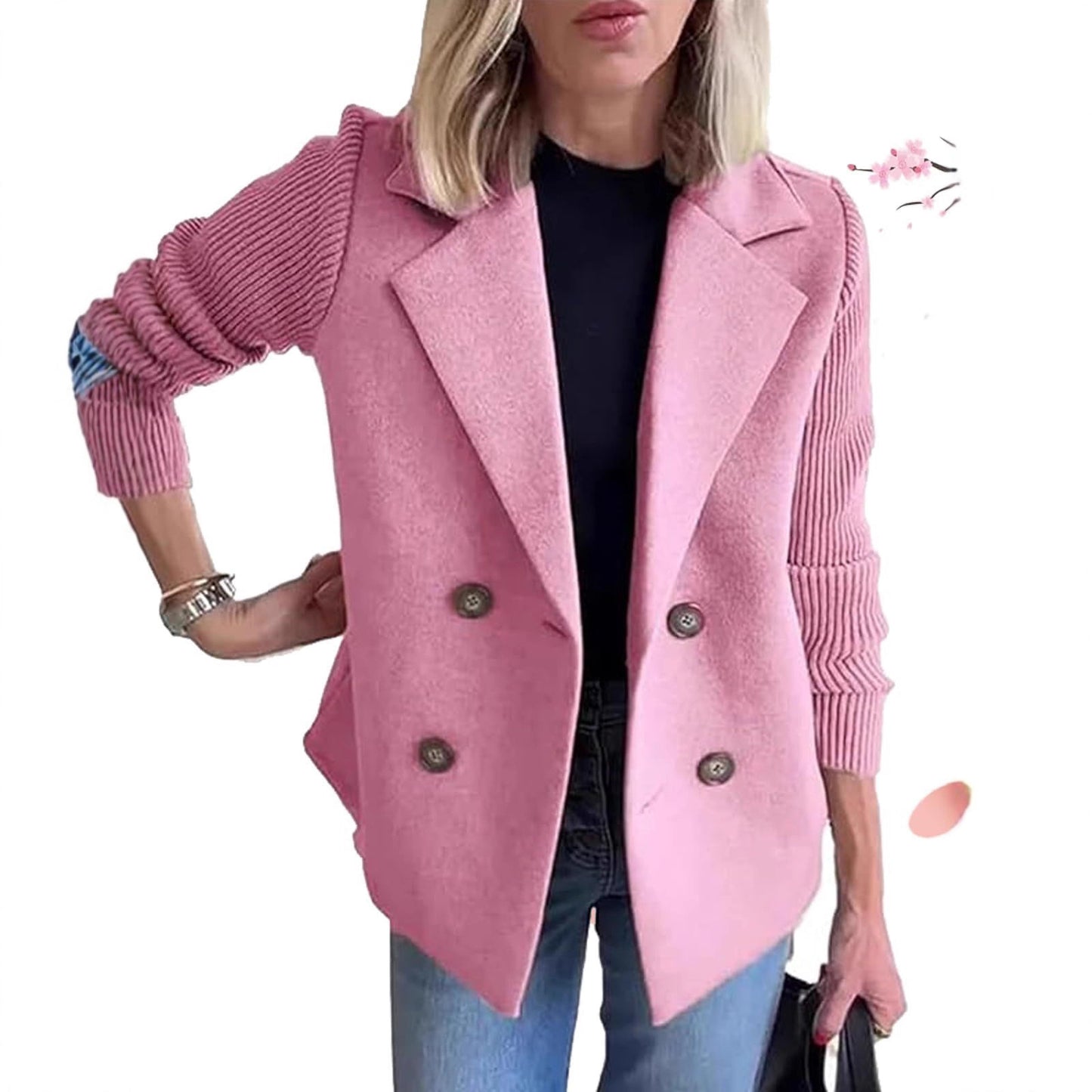 Damen modische Überwurfjacke Stalluxe