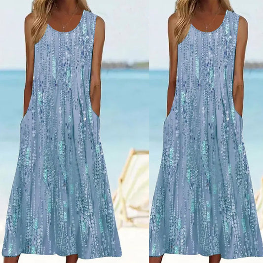 Damen Maxikleid mit funkelndem Paillettenbesatz Stalluxe