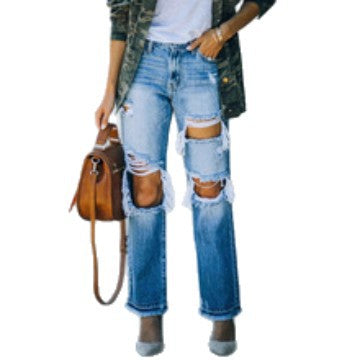 Damen destroyed Jeans Stalluxe