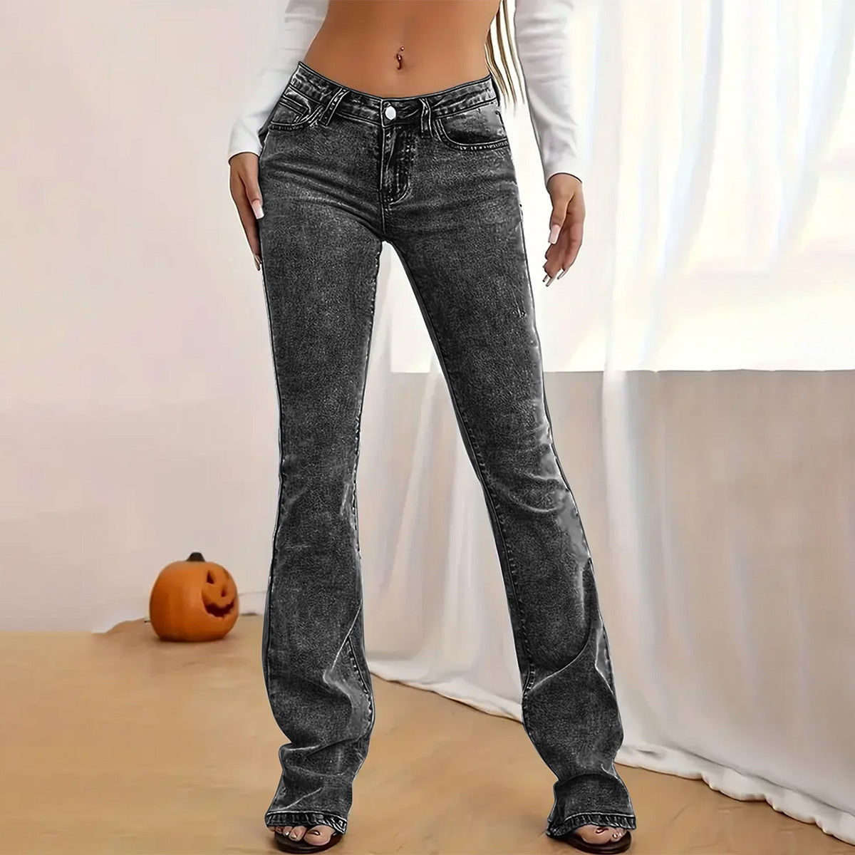 Damen Flared Jeans Stalluxe