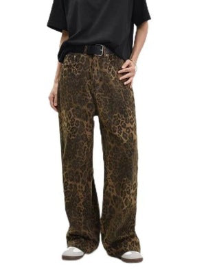 Damen weit geschnittene Haremshose im Wildleder-Look Stalluxe
