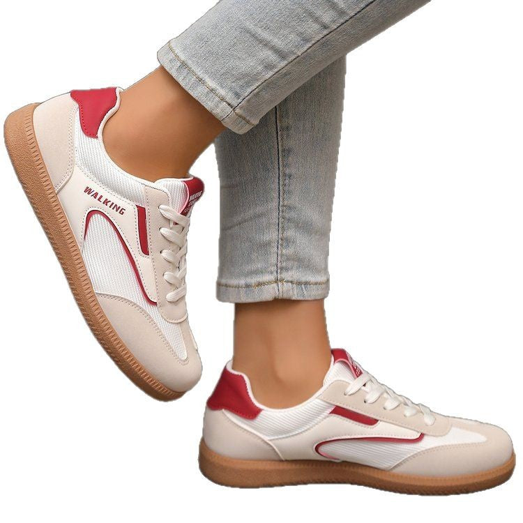 Damen Sportliche Sneaker mit atmungsaktiver Mesh-Oberfläche und rutschfester Sohle Stalluxe