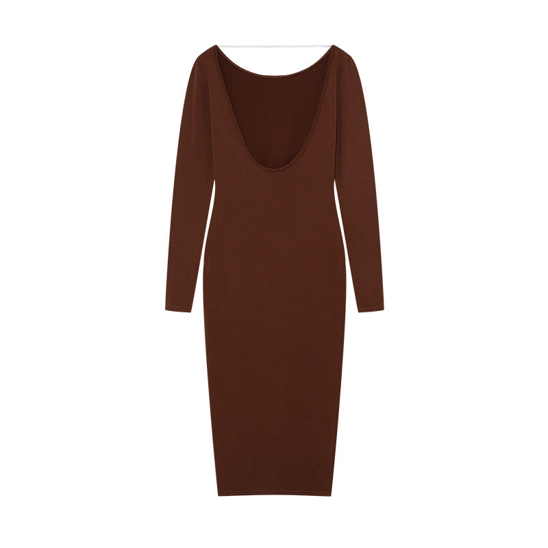 Damen Langarm Bodycon Kleid Stalluxe