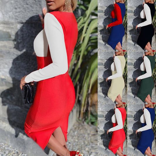 Damen figurbetontes Kleid Stalluxe