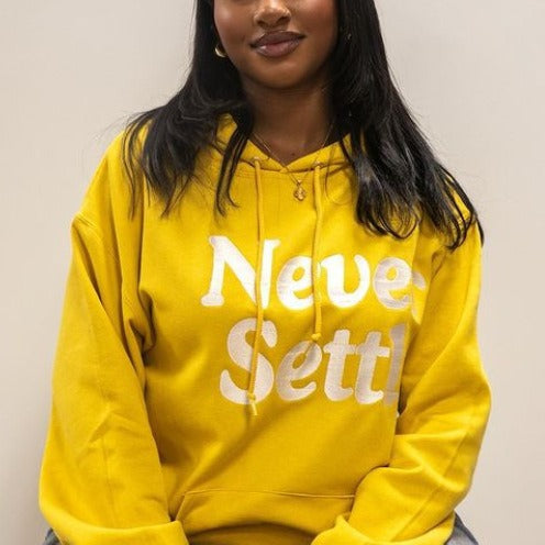 Damen Hoodie mit motivierendem Schriftzug Stalluxe