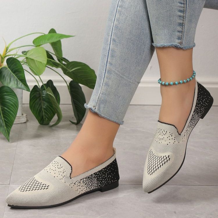Damen Elegante und bequeme Ballerinas mit modischem Obermaterial Stalluxe