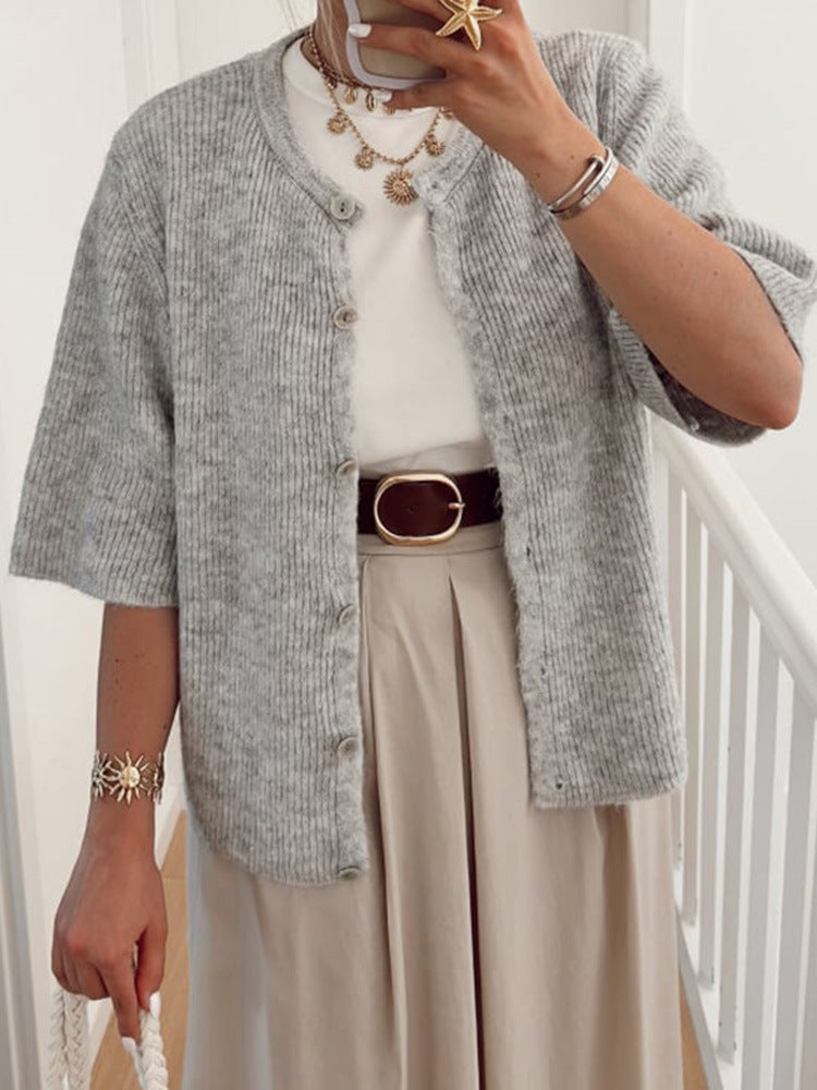 Damen leichter Strickcardigan Stalluxe