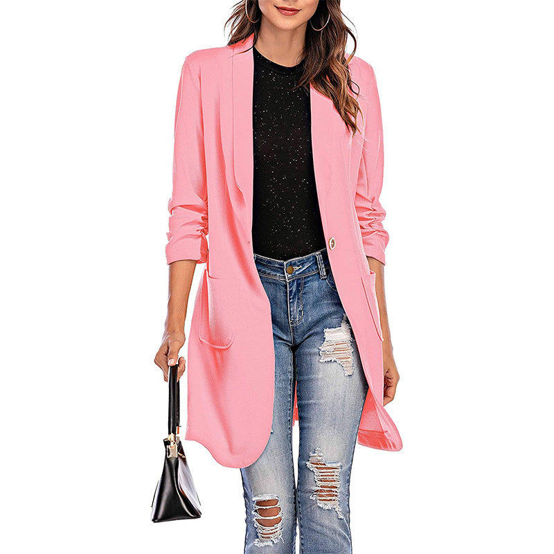 Women's Tailored Longline Blazer Stalluxe