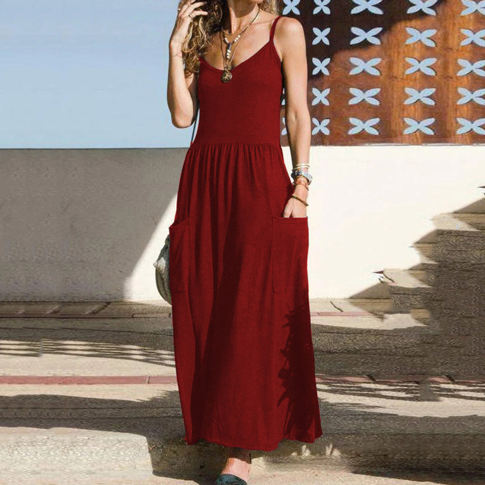 Damen Maxikleid im lässigen Boho-Stil Stalluxe