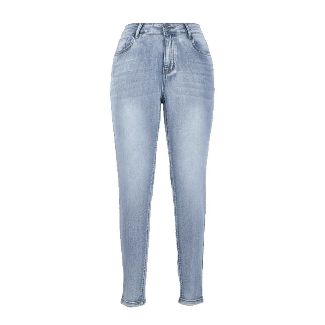 Damen Skinny Jeans mit hohem Bund und ausgeprägtem Stretch Stalluxe